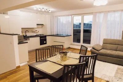 Apartament 3 camere Penthouse/Duplex mobilat si utilat Maurer Coresi - foto 1