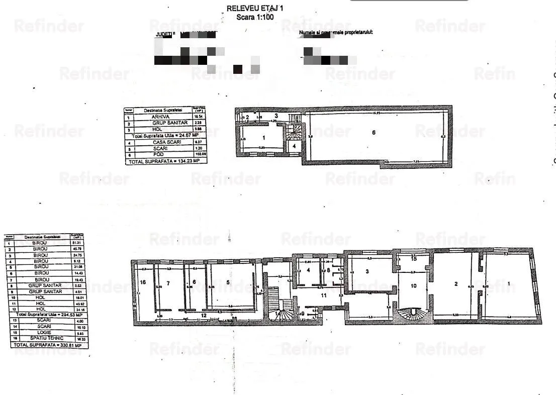 Cladire ultracentrala 1966 mp | consolidata | teren 1131 mp | Victoriei - Sfintii Voievozi | - foto 14