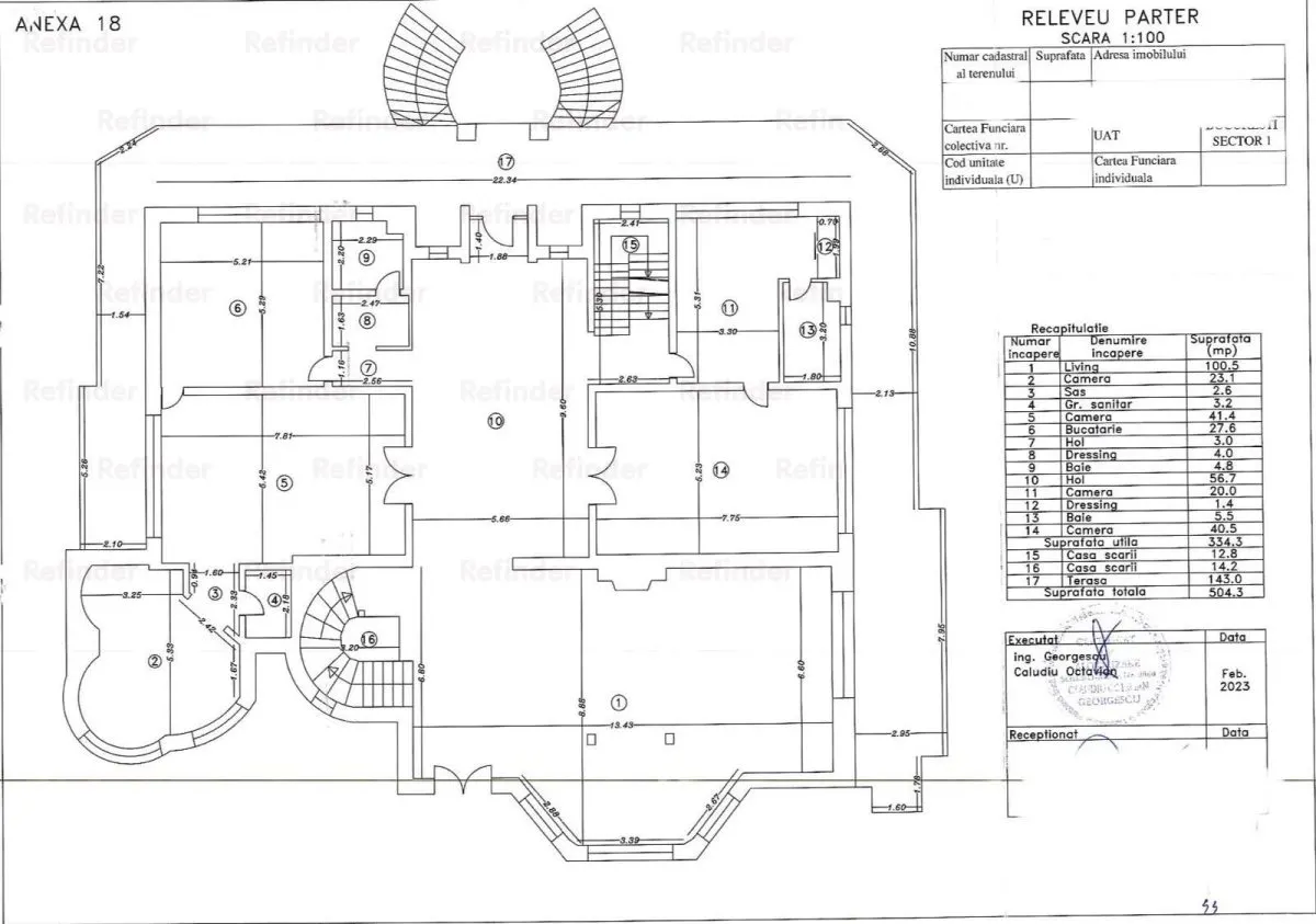 Vanzare vila lux D+P+E teren 3718 mp | piscina interioara si exterioara | Baneasa - Sisesti - Romatsa - foto 13