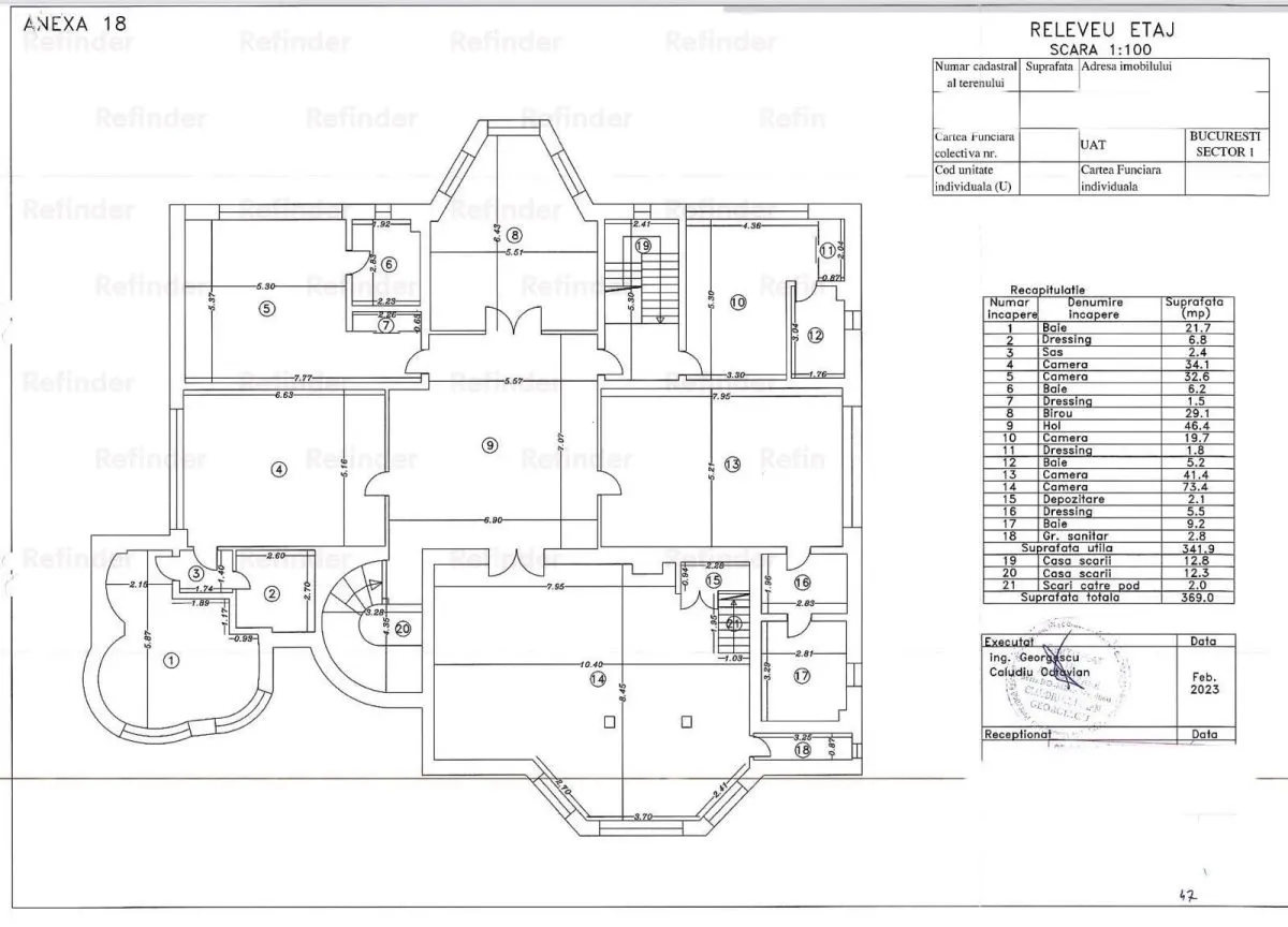 Vanzare vila lux D+P+E teren 3718 mp | piscina interioara si exterioara | Baneasa - Sisesti - Romatsa - foto 14