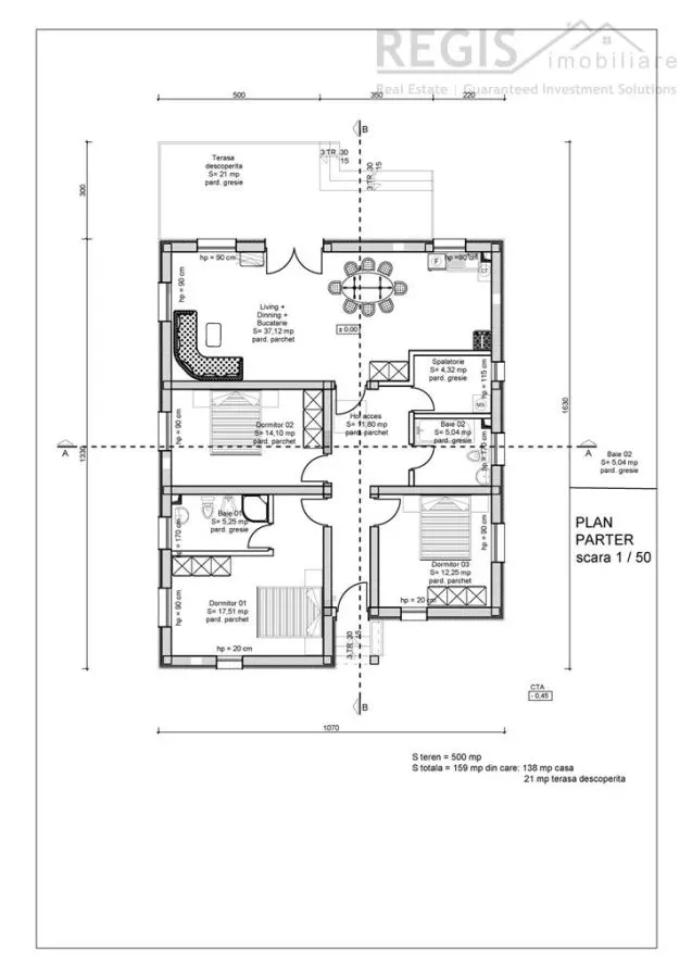 Casa noua de vanzare | 3 dormitoare | curte | parter - foto 20