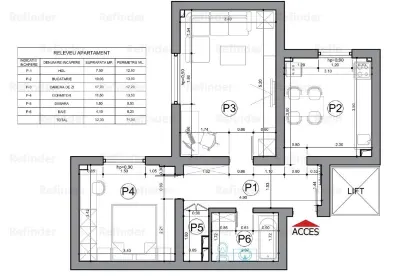 Vanzare apartament 2 camere | Tineretului | bl 1986 | parter/8 | mobilat si utilat complet | loc parcare | - foto 9