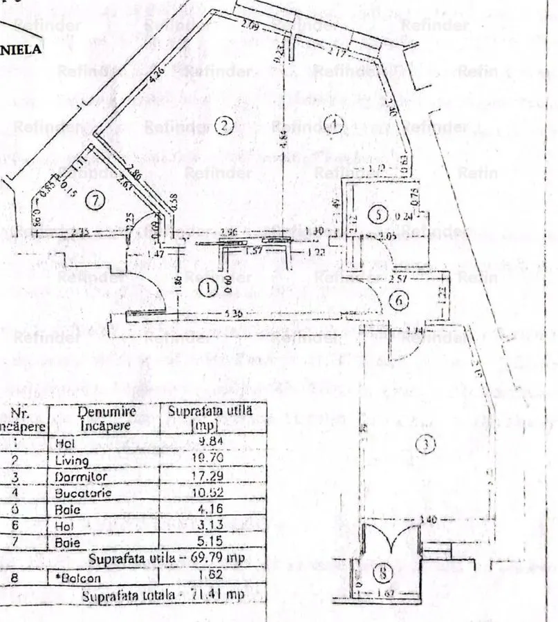 Vanzare apartament 70mp utili | Bd Ferdinand | bloc 2012 | stradal | etaj 3/10 | mobilat si utilat designer | - foto 11