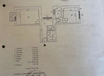Vanzare apartament 2 camere | Dorobanti - Perla | etaj 7/10 | bloc 1976 reabilitat | renovat | mobilat si utilat | - foto 20