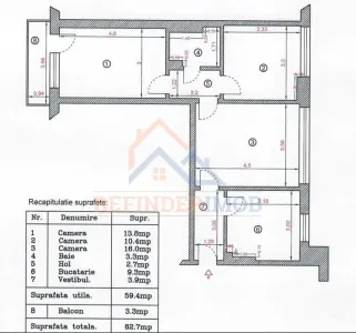 Apartament 3 camere renovat complet - Stefan cel Mare - foto 8