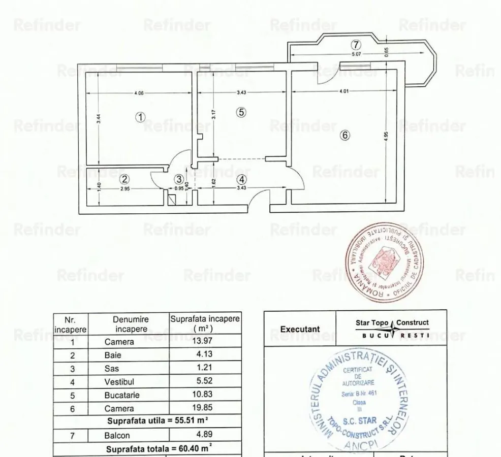 Vanzare apartament 2 camere | Nerva Traian | et 1/8 | decomandat | centrala proprie | renovat | - foto 10