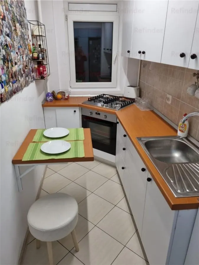 Vanzare apartament 2 camere | N Grigorescu | etaj 1/10 | bloc 1977 anvelopat | langa metrou | mobilat si utilat lux | - foto 7