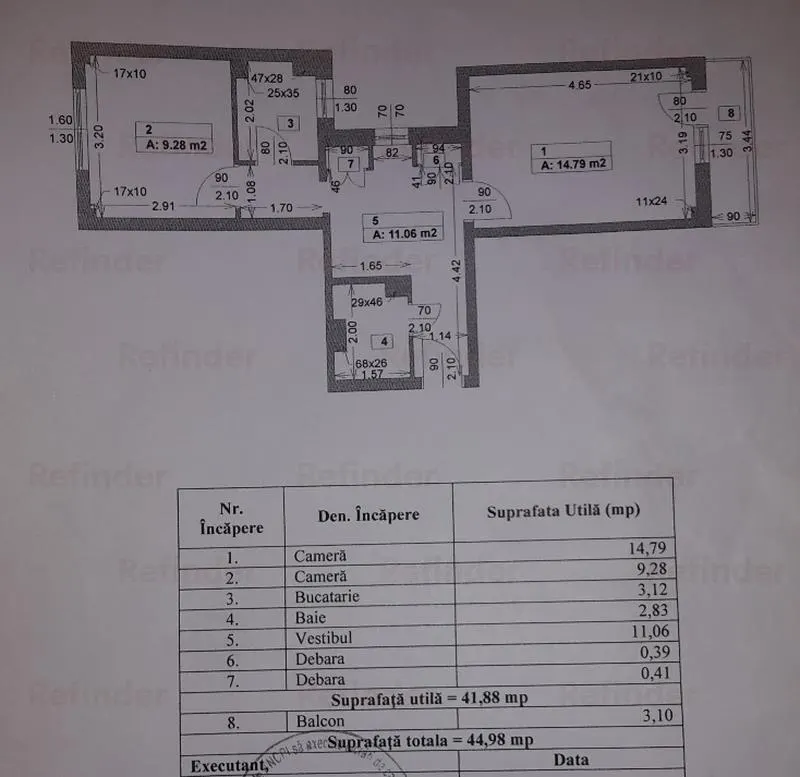 Vanzare apartament 2 camere | Titan | Codrii Neamtului | etaj 7/10 | renovat | bloc 1978 | - foto 10