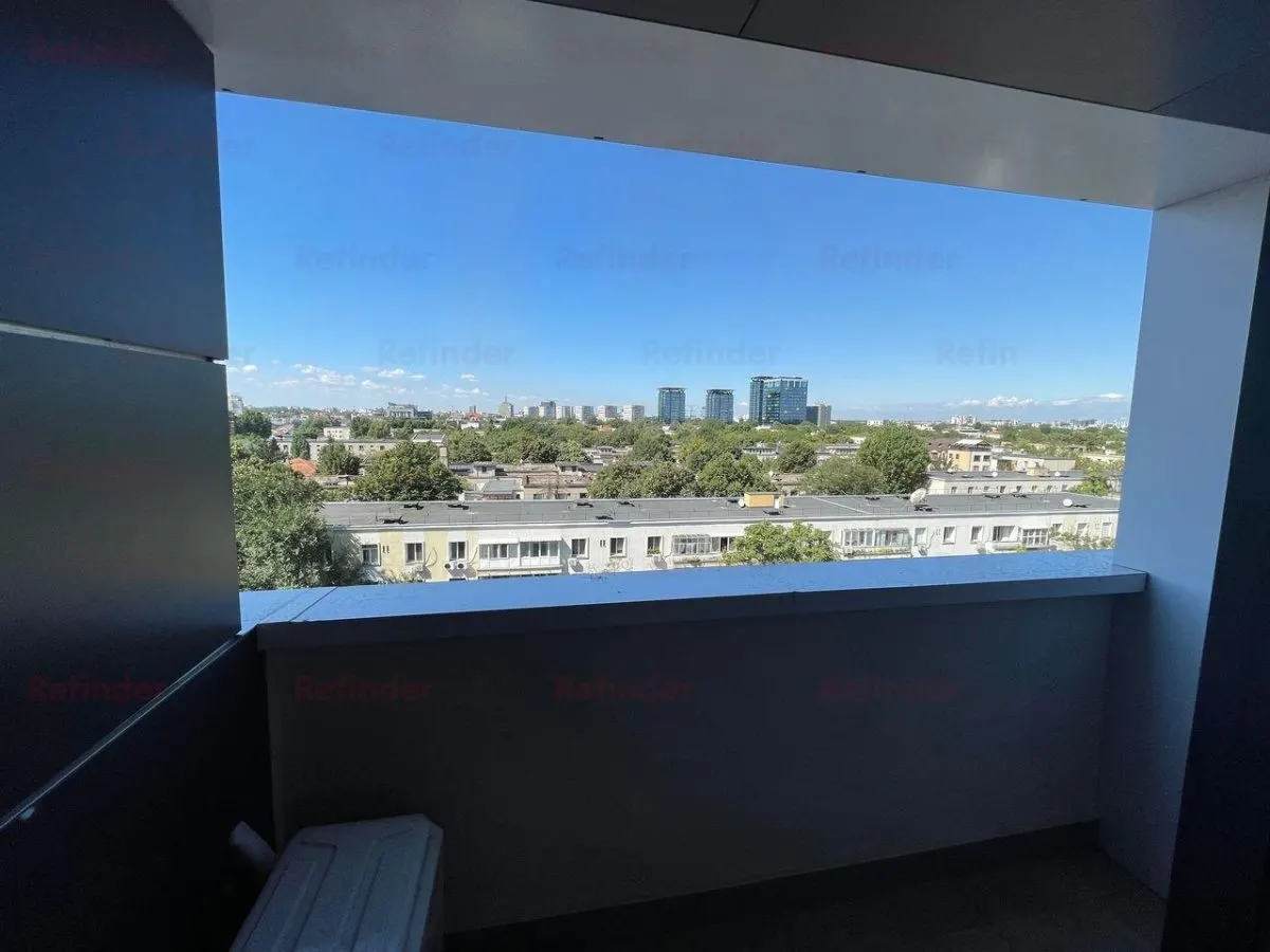 vanzare apartament lux 2 camere | Barbu Vacarescu | 60mp utili | etaj 7 | mobilat, utilat, loc parcare subteran | - foto 10