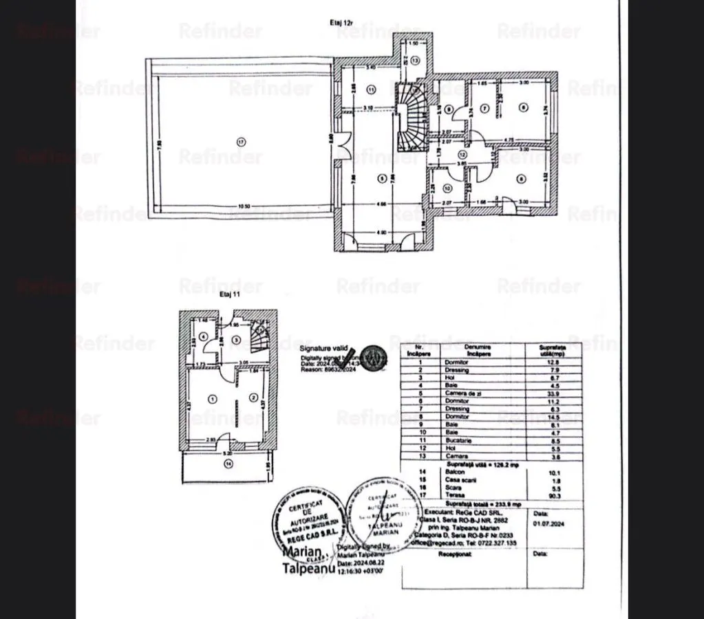 Vanzare duplex 4 camere | Titan-Pallady | 230mp | terasa 90mp | parcare subterana | tva inclus | - foto 10