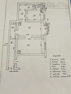 Apartament  clasic de doua camere zona Centrul Istoric - foto 12