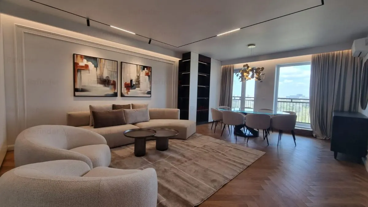 Vanzare apartament 4 camere | oferta unica | la intrarea in Parcul Oraselul Copiilor | bloc 2020 | etaj 10/12 |  dec | 104mp utili | mobilat, utilat | - foto 1