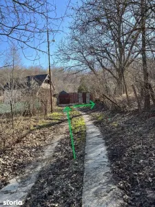 Teren intravilan construibil Breaza, 4300mp, curent, canalizare pe teren, gazele la gard,  pomi fructiferi, priveli?te superb? - foto 4