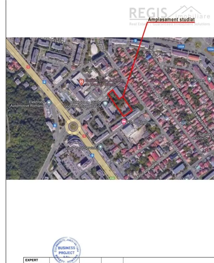 Teren intravilan construibil , zona Spitalul Judetean - foto 1