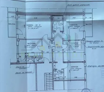 Apartament 4 camere structura mare Astra - Brasov