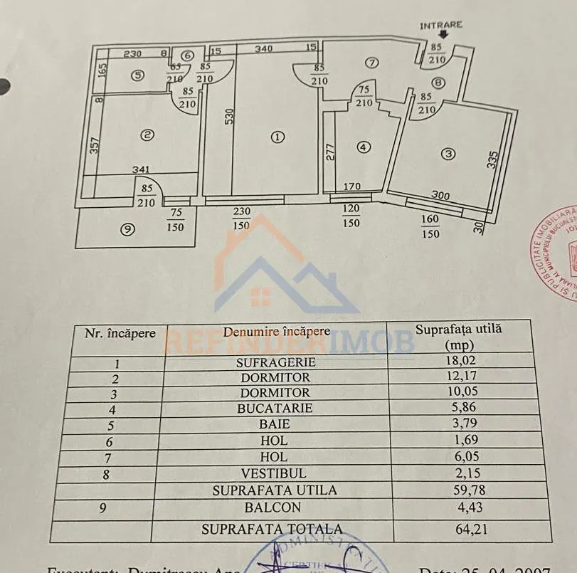 Apartament de vanzare cu 3 camere, zona Titan - foto 8