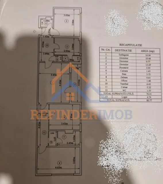 Vanzare apartament 4 camere zona Apusului - - foto 5