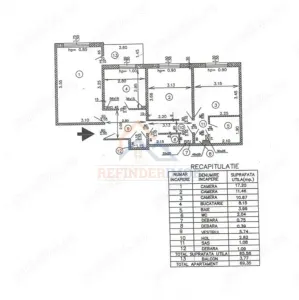 Vanzare apartament 3 camere zona Gorjului - - foto 5