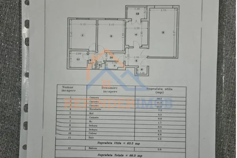 Oferta apartament 3 camere Crangasi, bloc 1981 etaj 5, centrala proprie - foto 2