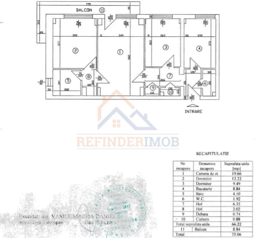 Vanzare apartament 3 camere zona Drumul Taberei, bloc 1980, 76 mp - foto 8