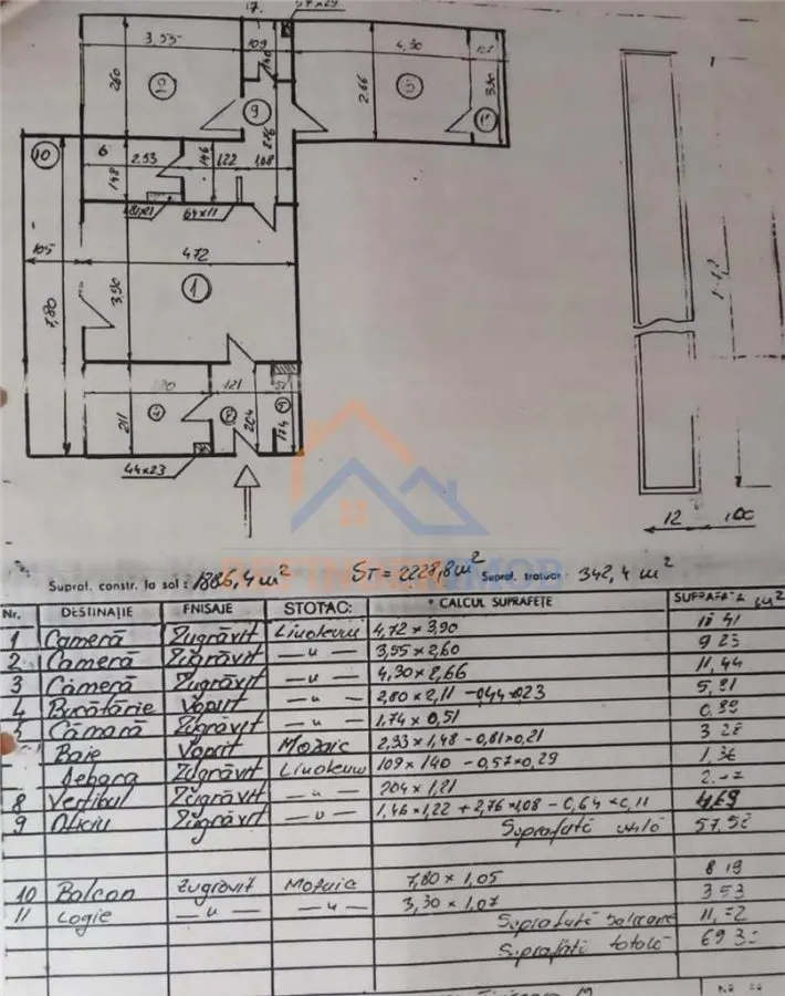 Vanzare apartament 3 camere zona Drumul Taberei - Afi Cotroceni - foto 1