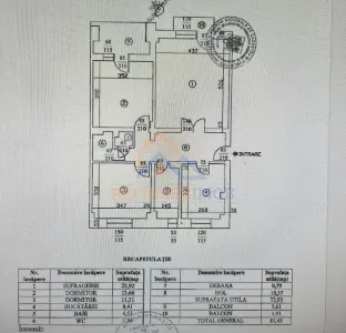 Vanzare Apartament cu 3 camere, zona Piata Unirii - foto 14
