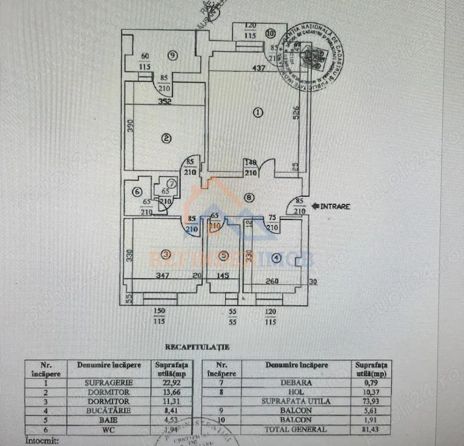 Vanzare Apartament cu 3 camere, zona Piata Unirii - foto 14