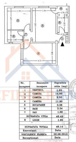 Vanzare apartament 3 camere zona Salaj - Parc Humulesti - foto 1
