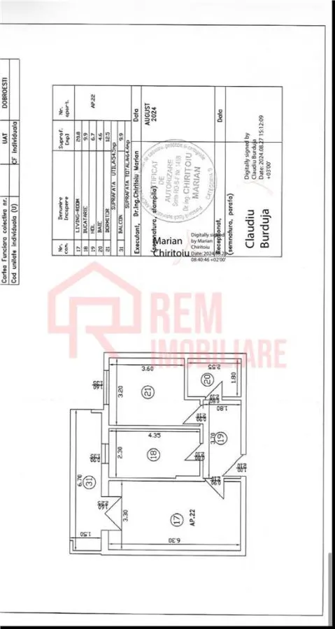 Vanzare apartament 2 camere,  finisat lux, 65 mp, Dobroesti, Fundeni, Parului - foto 14