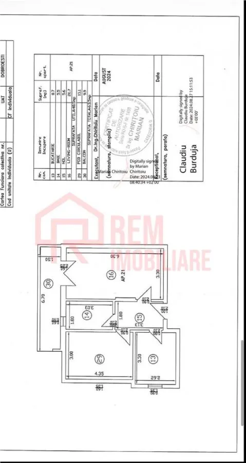 Vanzare apartament 2 camere, 64 mp,  finisaje lux, bloc nou, Dobroesti, Str Parului, Fundeni - foto 19