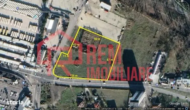 Teren zona centrala, oportunitate de investitie, 11.044 mp, Pitesti - foto 1