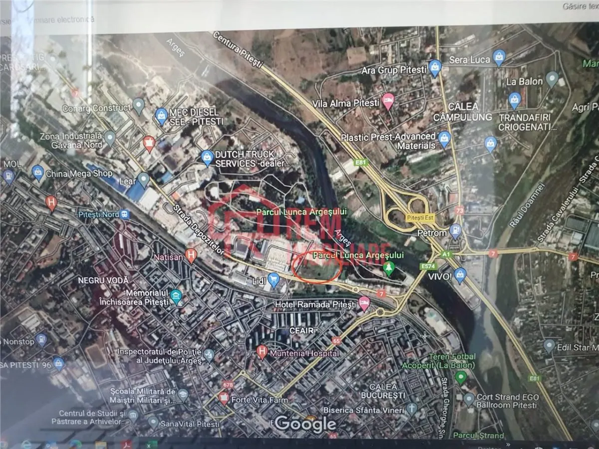 Teren zona centrala, oportunitate de investitie, 11.044 mp, Pitesti - foto 2