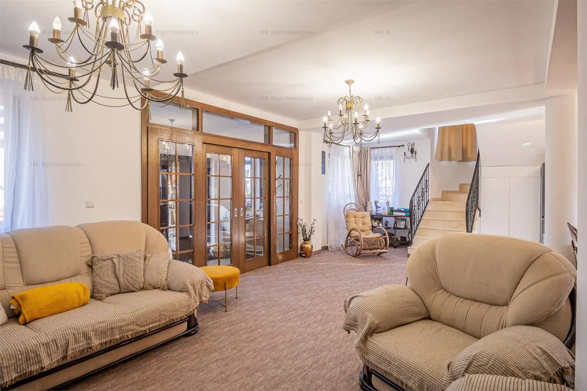 Vila superba cu 5 camere si 4 bai Bunloc Brasov Comision 0% - foto 2