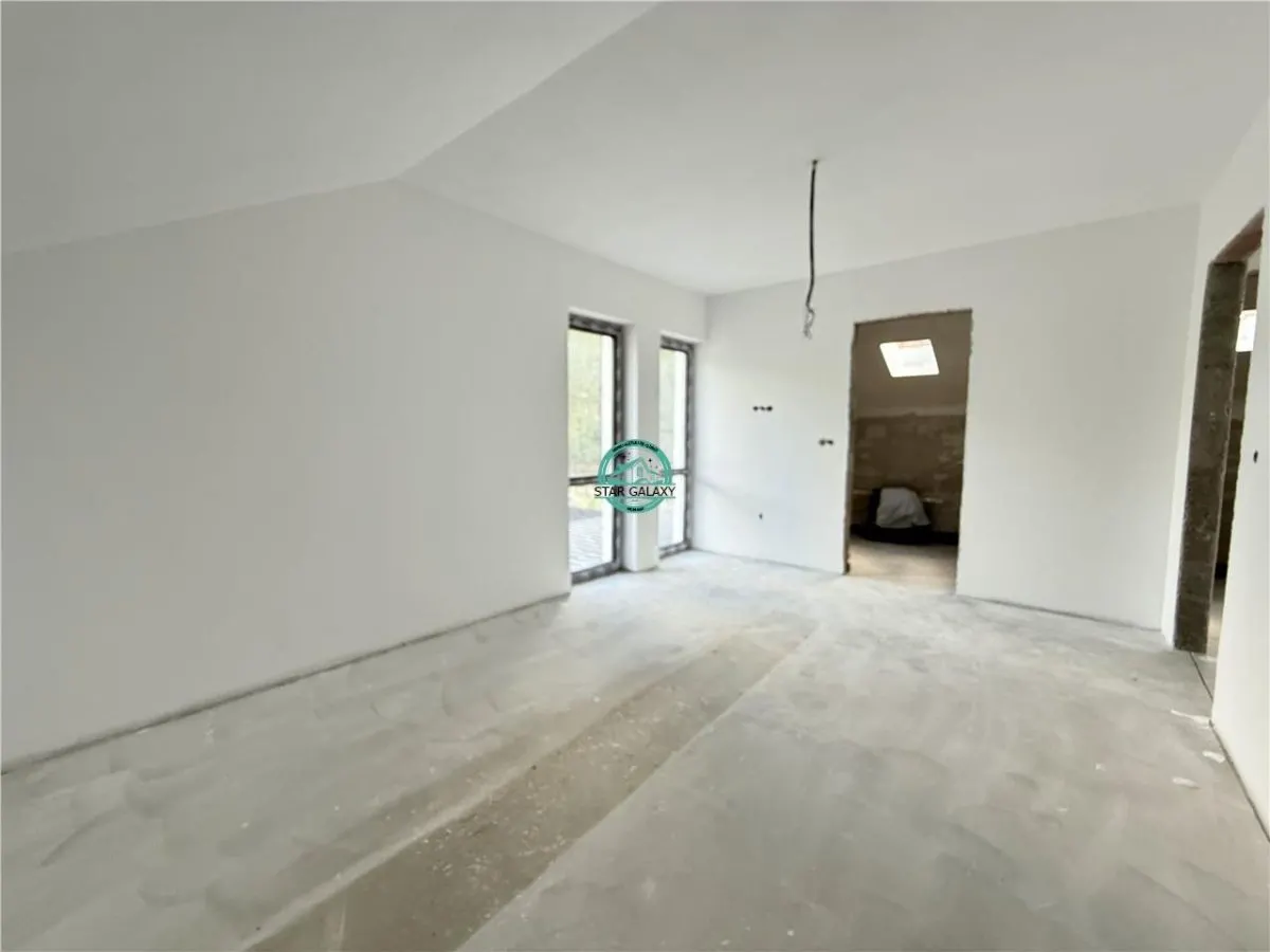 Casa noua cu 5 camere de vanzare semifinisata, teren 500 mp in Corunca - foto 7