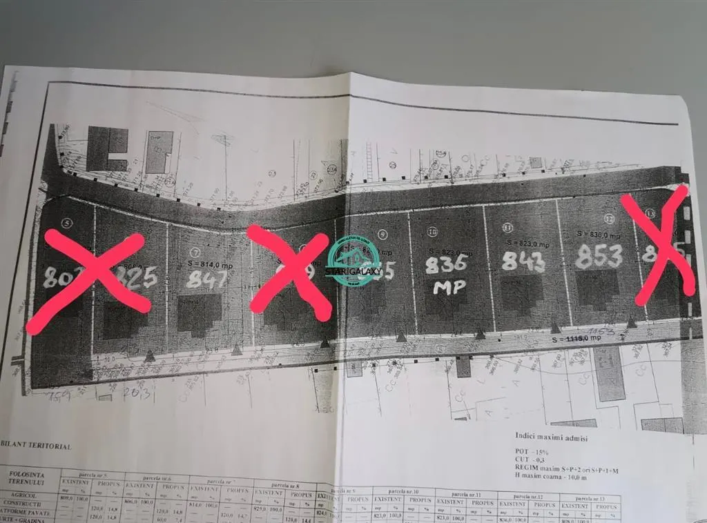 Vand teren cu suprafata de 835 mp str Viile Dealului Mic l - foto 4
