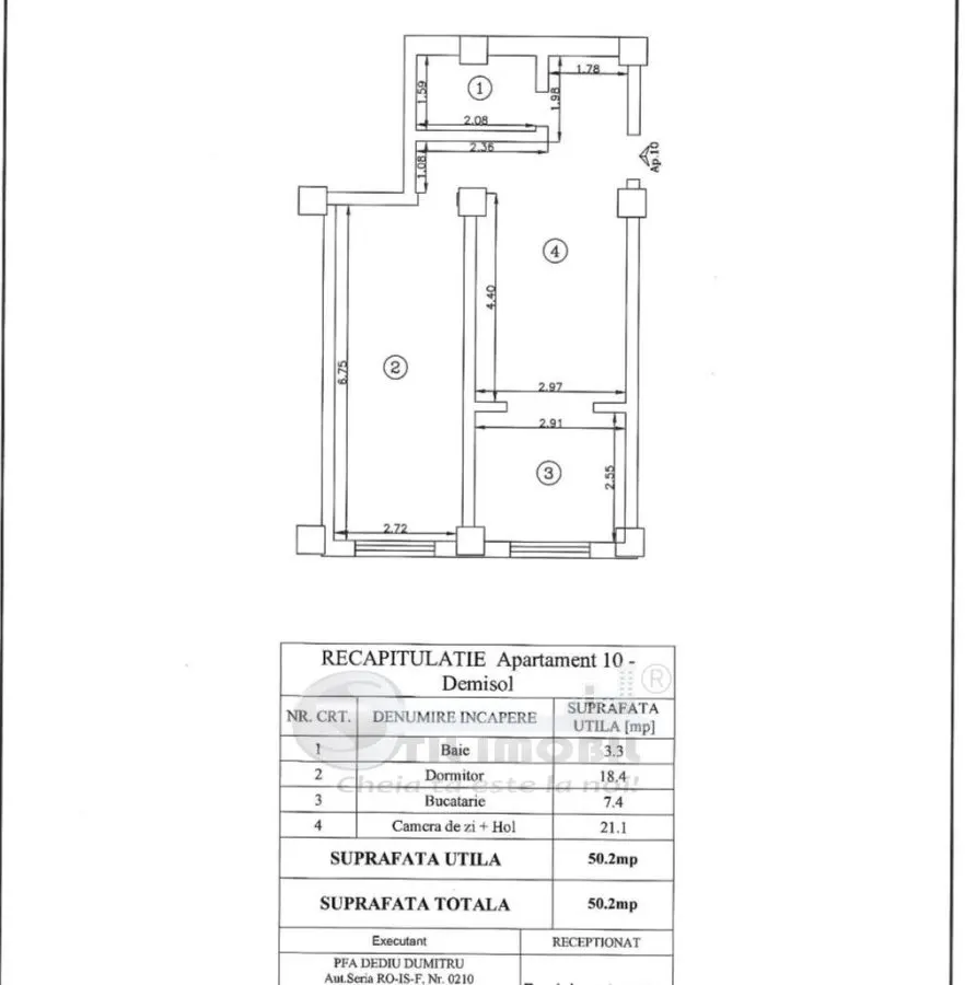 Apartament 2 camere nou, 50.2 mp, Valea Lupului - foto 5