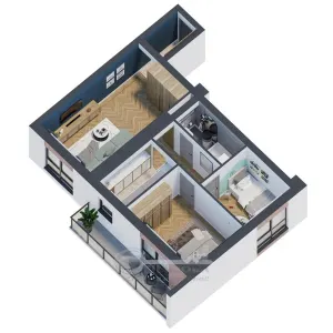 Apartament 3 camere â€“72 mp | COMISION 0% - Iasi