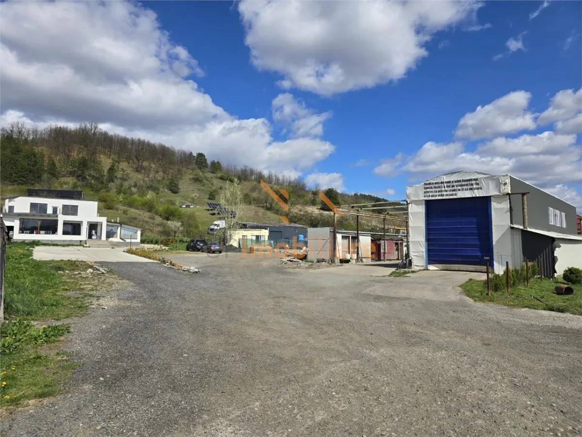 PROPRIETATE MULTIFUNCTIONALA | TEREN 3788 MP | SPALATORIE CAMIOANE + CASA |  DN1/E60 | TINAUD (ALESD) | BIHOR - foto 1