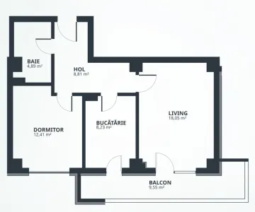 Apartament 2 camere Tatarasi - 62mp - mutare imediata. - foto 9