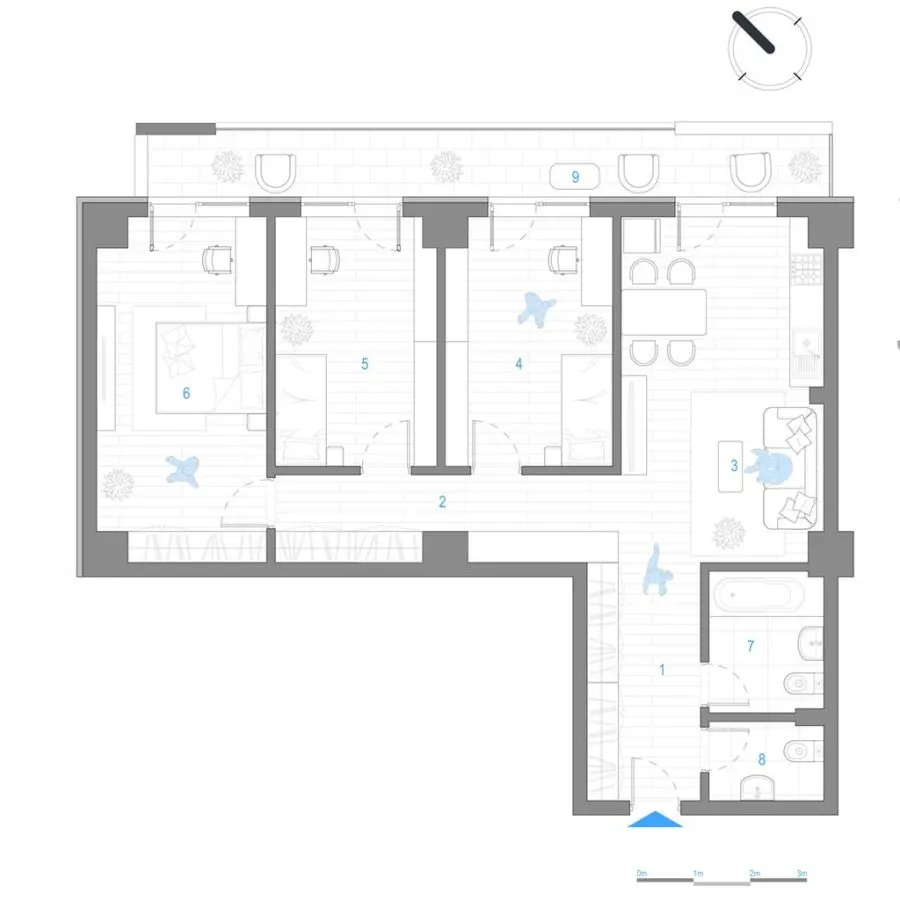 Apartament 4 camere - bloc nou - Cug - Selgros - foto 3