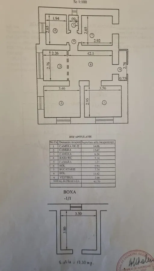ULTRACENTRAL - Apartament 3 camere - Râpa Galbenă + Boxa + Garaj ! - foto 8