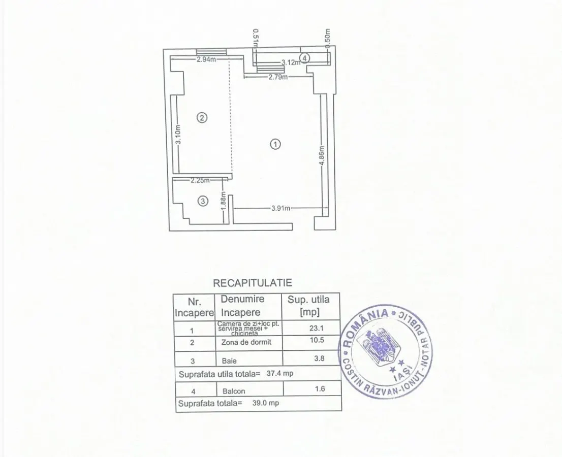 Studio modern, loc de parcare - Ciric-Tătăraşi - foto 9