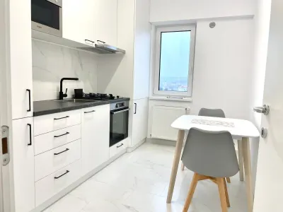 1 CAM CENTRU PALAS , PARCARE,PRIMA INCHIRIERE UNIREA TOWERS DEC - 430EUR - foto 14