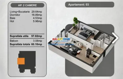 Apartament 2 camere 13 SEPTEMBRIE-ZONA MARRIOTT | PARCARE INCLUSA - foto 11
