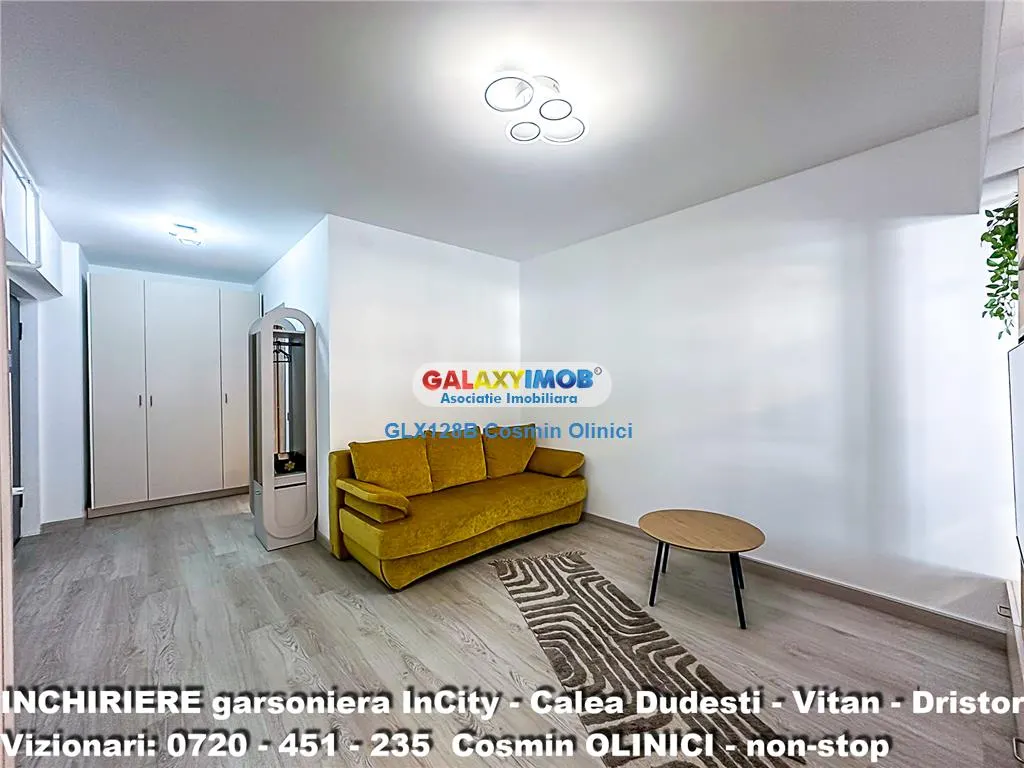 Garsoniere 50 mp InCity - Calea Dudesti - prima inchiriere - parcare - foto 6