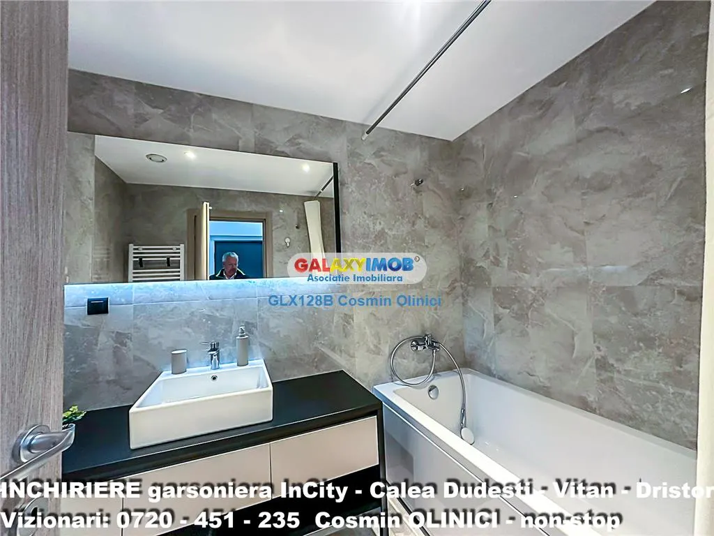 Garsoniere 50 mp InCity - Calea Dudesti - prima inchiriere - parcare - foto 8