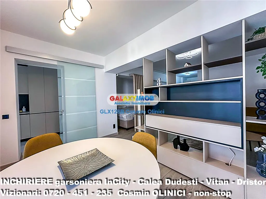 Garsoniere 50 mp InCity - Calea Dudesti - prima inchiriere - parcare - foto 10