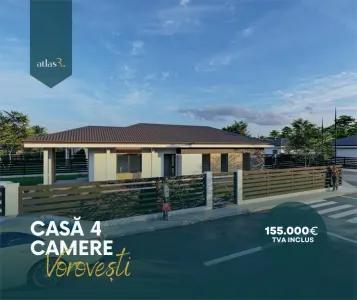 Casa plan parter | Vorovesti | 4 camere | 2 bai - Vorovesti