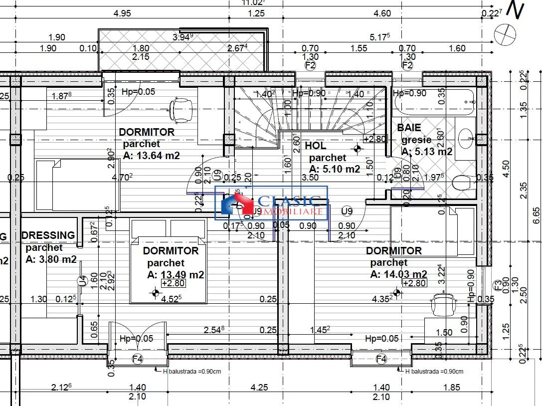 Vanzare casa tip duplex finisaje premium ansamblu deosebit zona Dezmir, Cluj-Napoca - foto 10