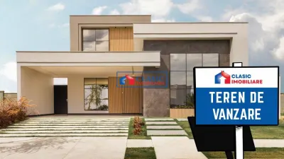Vanzare teren pentru casa individuala, sat Popesti, toate utilitatile, Cluj-Napoca - foto 2